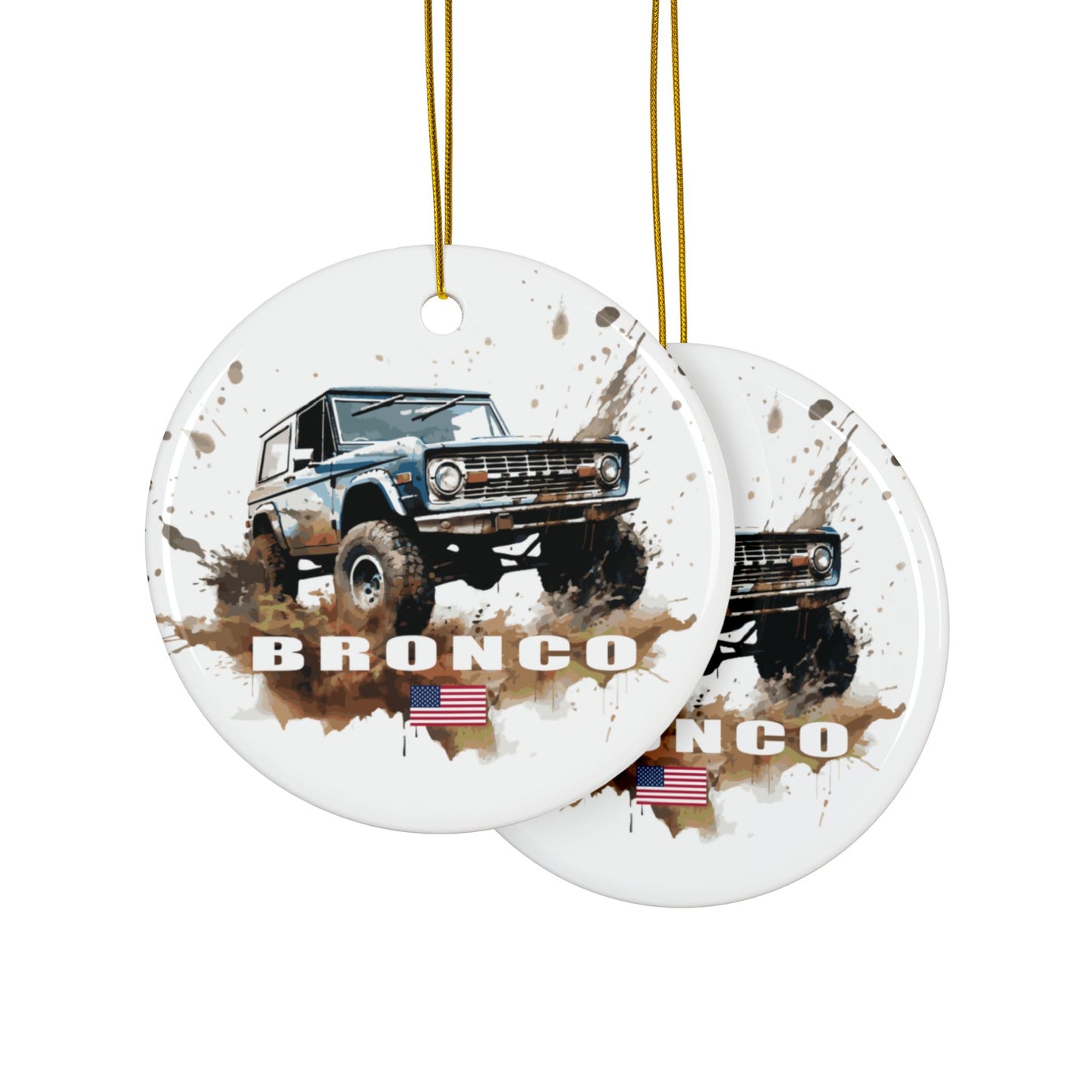 Bronco Ornament