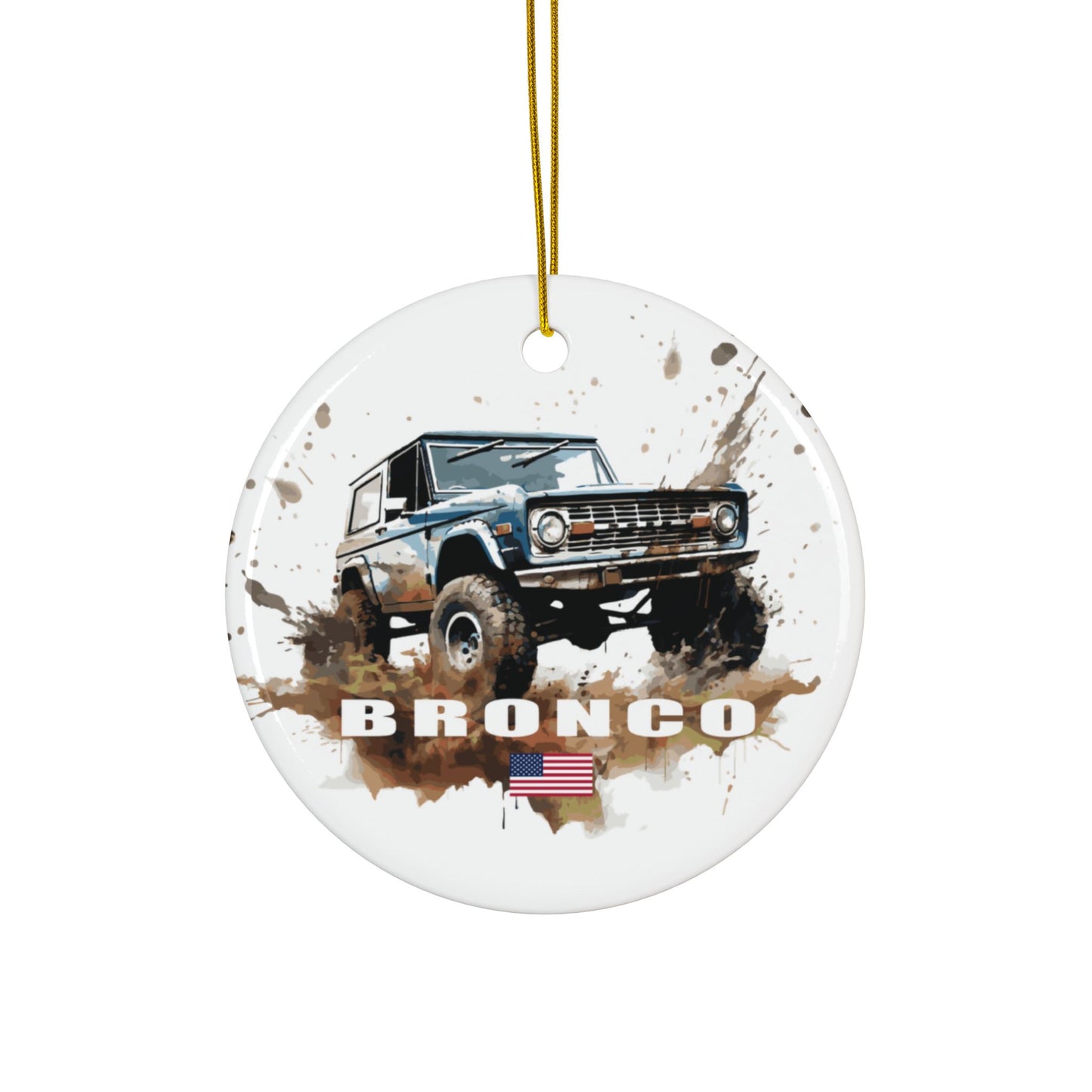 Bronco Ornament