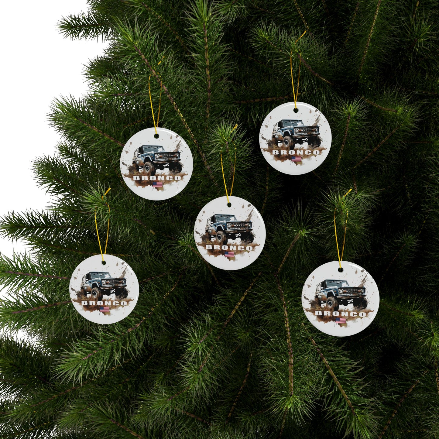 Bronco Ornament