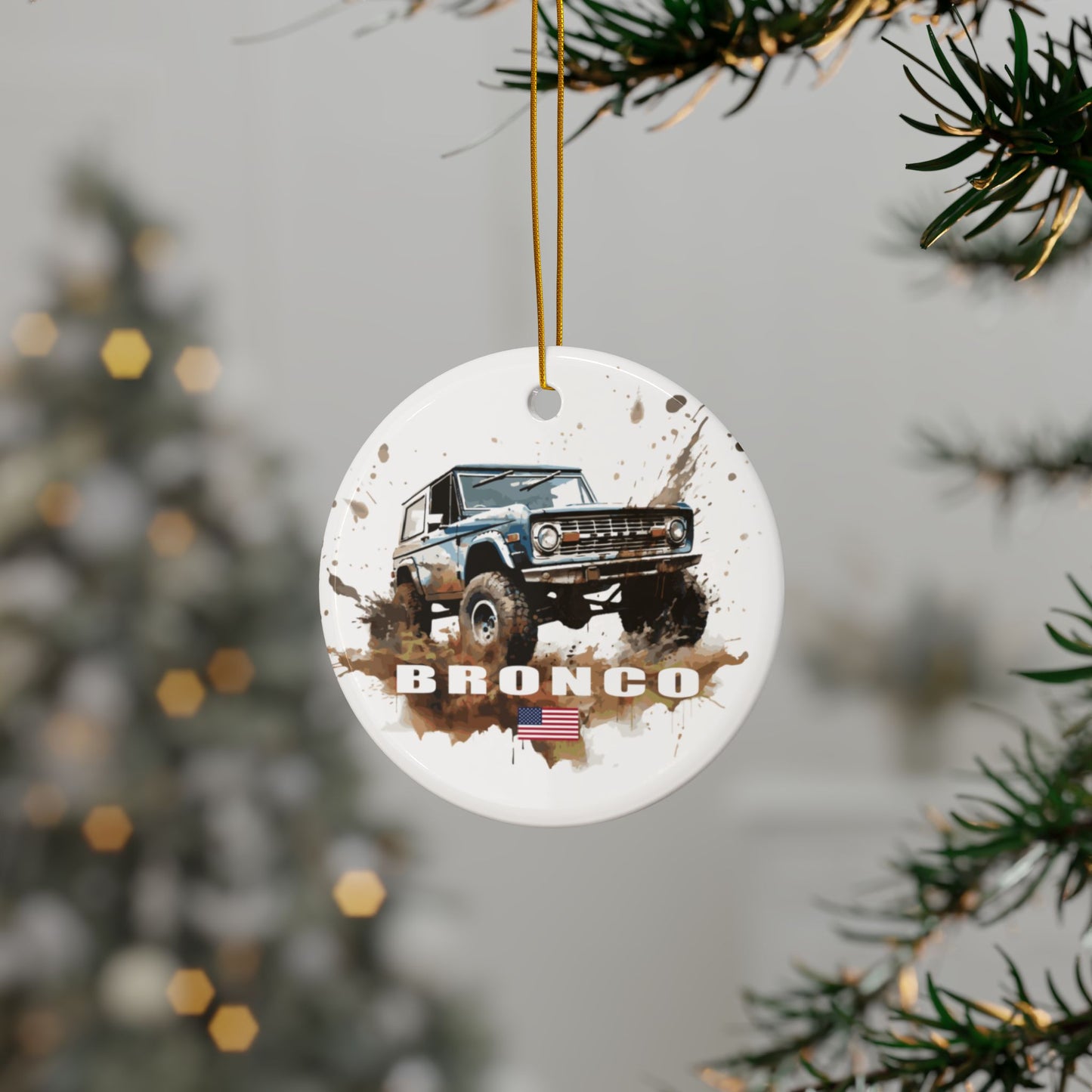 Bronco Ornament